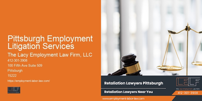Wrongful termination lawyer Pittsburgh Employment Litigation Services PA