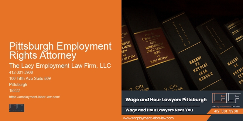 Sexual harassment law firm Pittsburgh Employment Rights Attorney