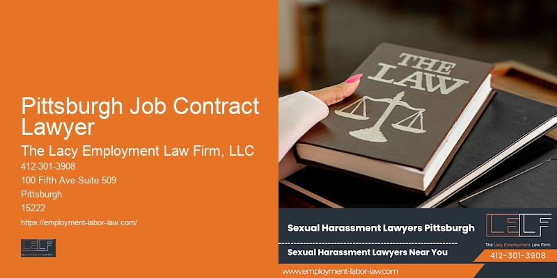 Pittsburgh Job Contract Lawyer disability accommodation lawyer