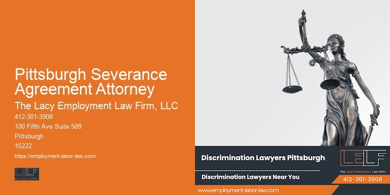 Skilled employment attorney Pittsburgh Severance Agreement Attorney