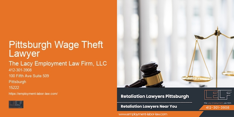 Pittsburgh Wage Theft Lawyer Employee Contract Negotiation