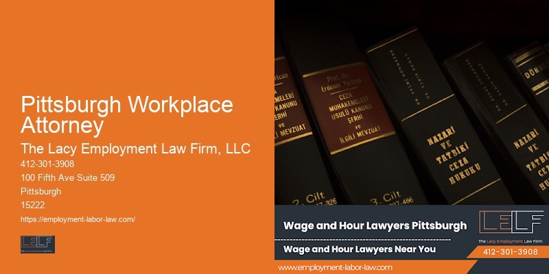 Gender discrimination legal advisor Pittsburgh Workplace Attorney