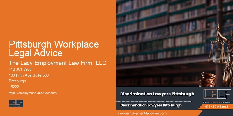 Pittsburgh Workplace Legal Advice Lawyer for Workplace Harassment Cases