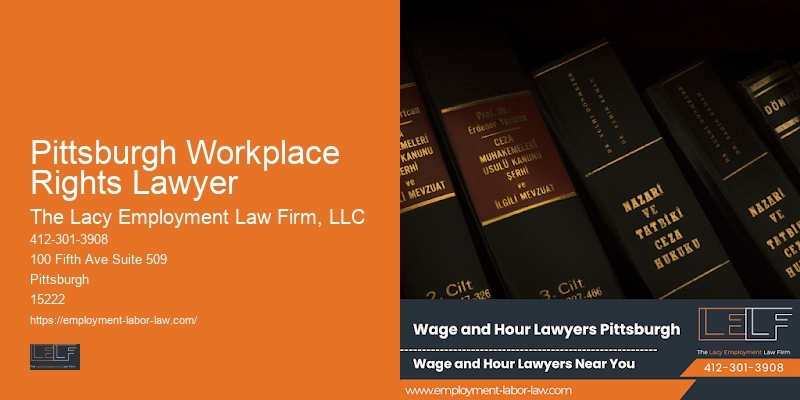 Pittsburgh Workplace Rights Lawyer discrimination attorney