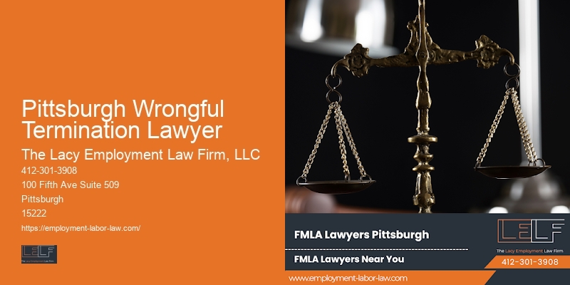 Pittsburgh Wrongful Termination Lawyer