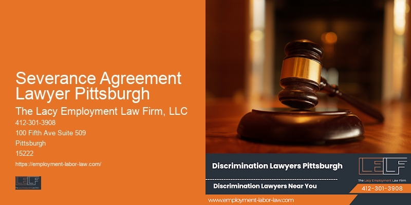 Severance Agreement Lawyer Pittsburgh Employment Legal Help