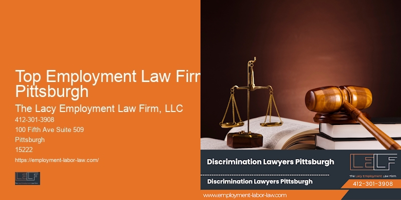 Attorney for Unfair Termination Claims in Top Employment Law Firm Pittsburgh