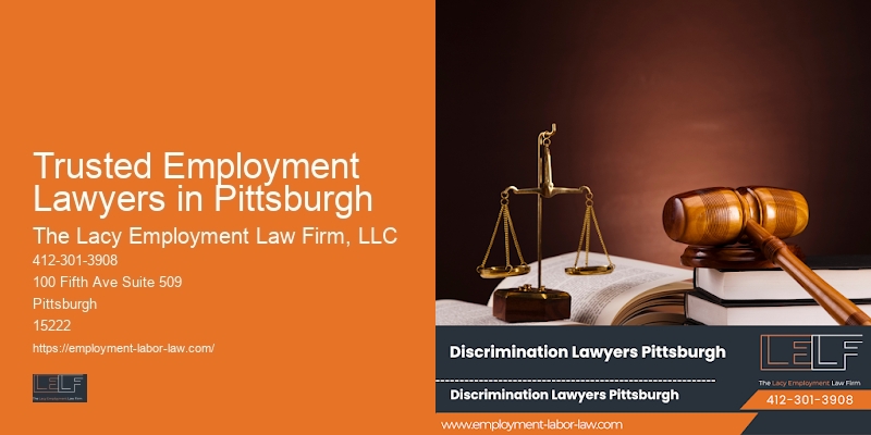 Trusted Employment Lawyers in Pittsburgh employment litigation lawyer