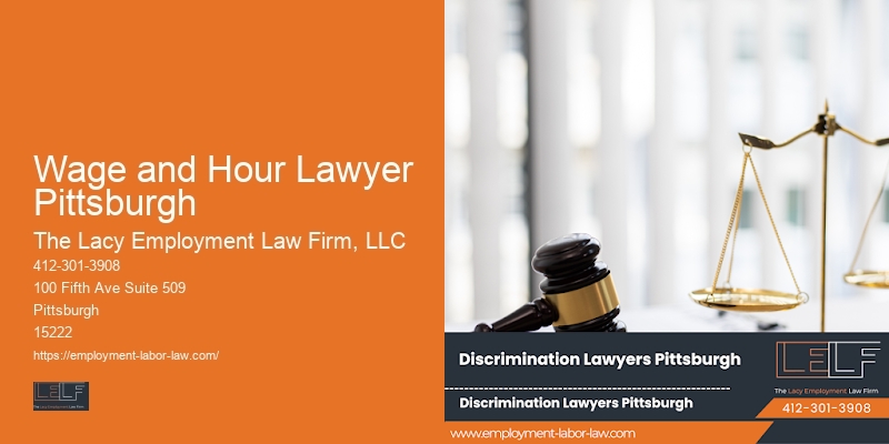Top Wage and Hour Lawyer Pittsburgh employment law firms