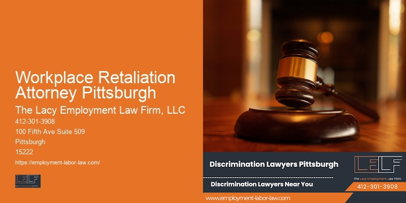 Non-compete contract legal support Workplace Retaliation Attorney Pittsburgh