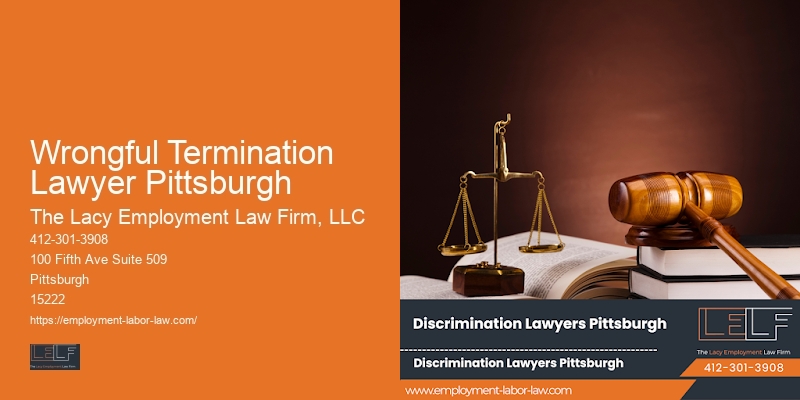 Employee Misclassification Lawyer Wrongful Termination Lawyer Pittsburgh