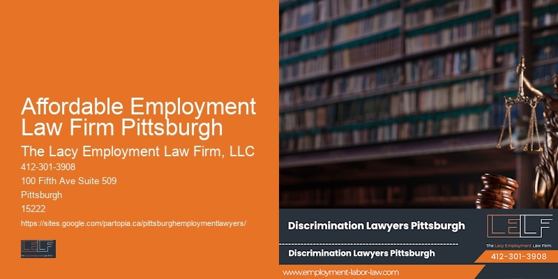 Advocate for Workplace Protection in Affordable Employment Law Firm Pittsburgh
