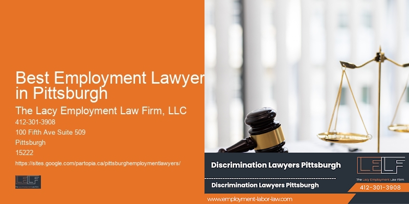 Employment Law Practice Best Employment Lawyers in Pittsburgh