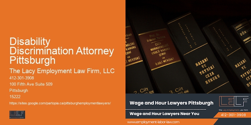 Disability Discrimination Attorney Pittsburgh Workplace Harassment Lawyers