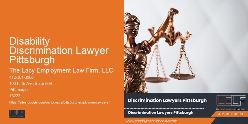 Disability Discrimination Lawyer Pittsburgh Workplace Legal Issues