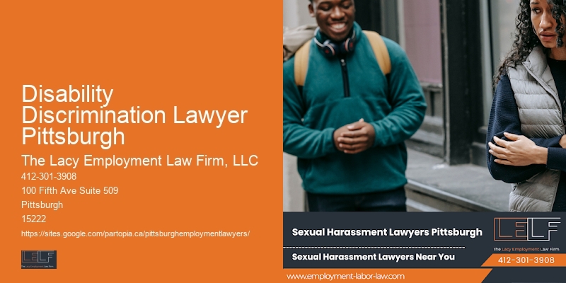 Disability Discrimination Lawyer Pittsburgh disability accommodation lawyer