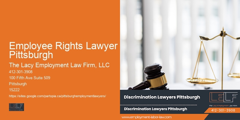 Employee Rights Lawyer Pittsburgh civil rights and employment lawyer