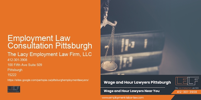Employment Law Consultation Pittsburgh Workplace Harassment Lawyers