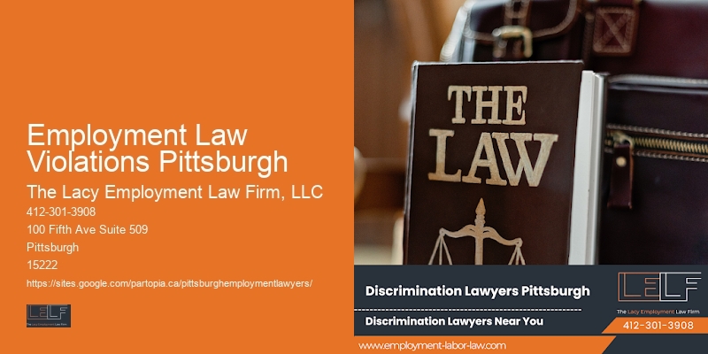 Employment Law Violations Pittsburgh Attorney for Unpaid Wages Disputes