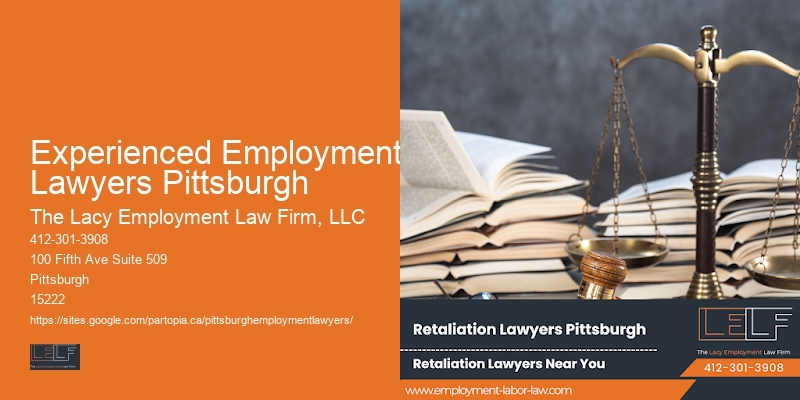 Experienced Employment Lawyers Pittsburgh Legal Support for Employment Tribunals