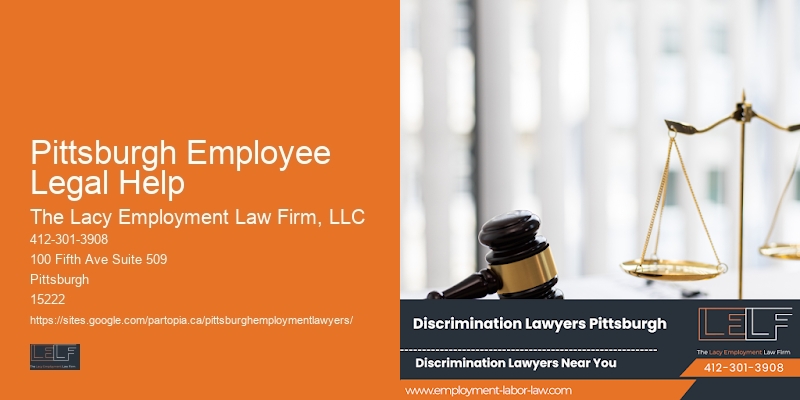Pittsburgh Employee Legal Help employment contract lawyer