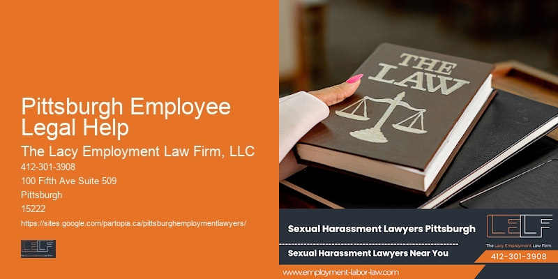 Pittsburgh Employee Legal Help Employment Rights Lawyer