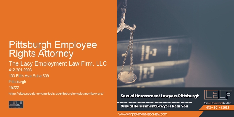 Severance agreement lawyer near me Pittsburgh Employee Rights Attorney