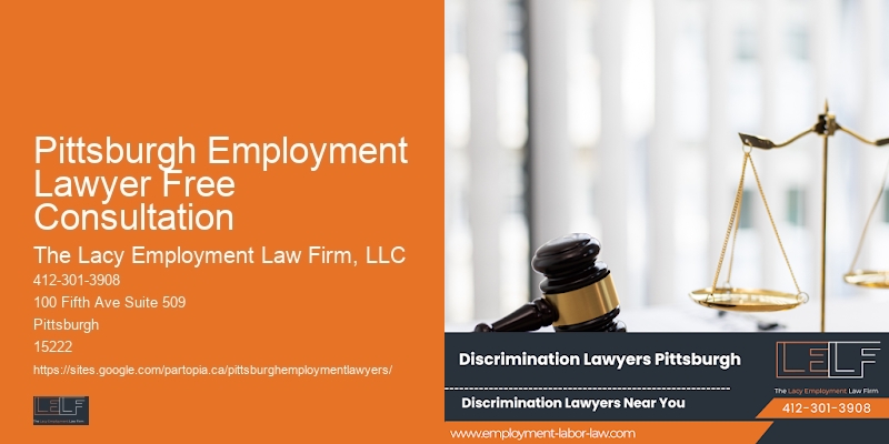 Lawyer for Workplace Accommodation Disputes in Pittsburgh Employment Lawyer Free Consultation