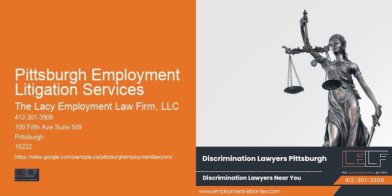 Pittsburgh Employment Litigation Services retaliation attorney