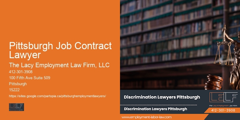 Pittsburgh Job Contract Lawyer Employment Law Solutions