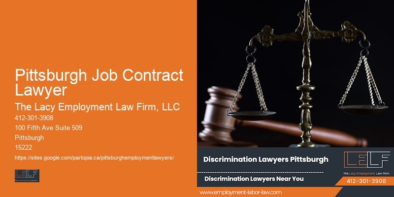 Pittsburgh Job Contract Lawyer employment law firm