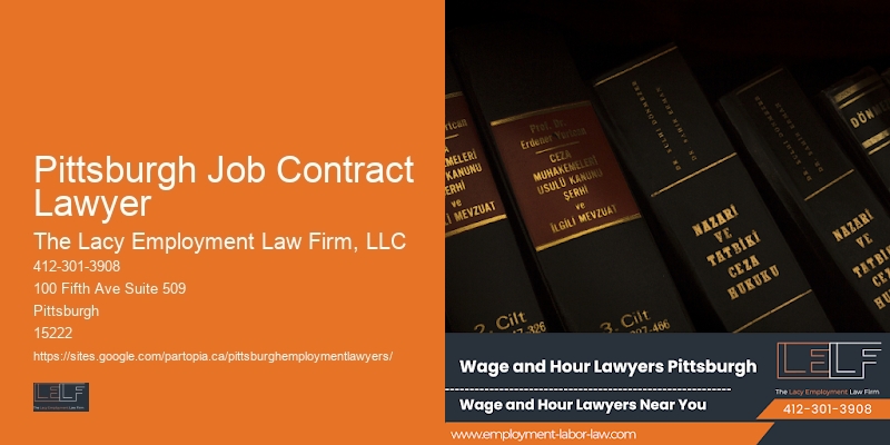 Pennsylvania employment law Pittsburgh Job Contract Lawyer