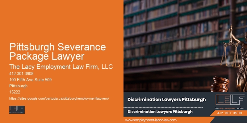 Employee advocacy attorney Pittsburgh Severance Package Lawyer
