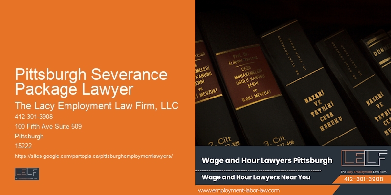 Employment arbitration lawyer Pittsburgh Severance Package Lawyer
