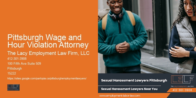 Pittsburgh Wage and Hour Violation Attorney workplace accommodation legal advice