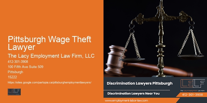Pittsburgh Wage Theft Lawyer wrongful termination lawyer