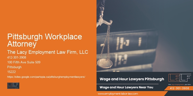 Pittsburgh Workplace Attorney employment litigation attorney