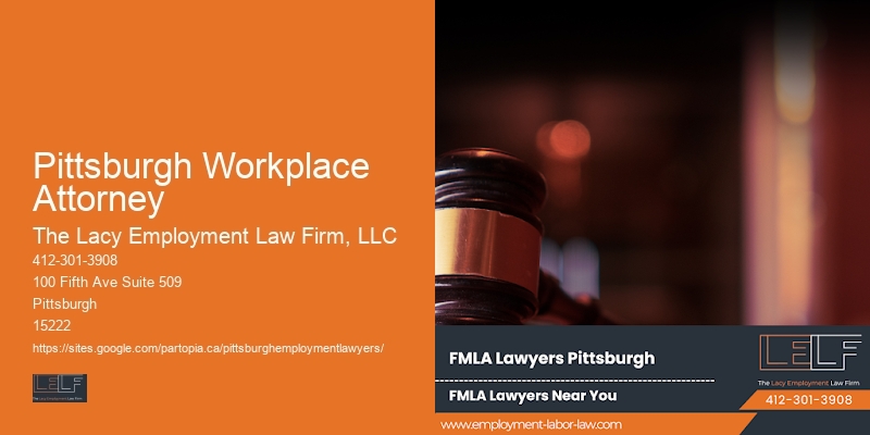 Employment law firm near me Pittsburgh Workplace Attorney