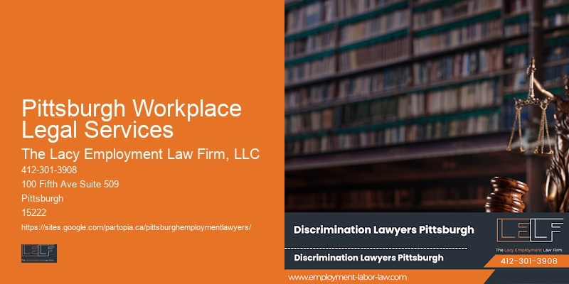 Legal counsel for Pittsburgh Workplace Legal Services workers
