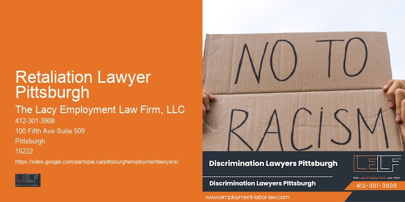 Retaliation Lawyer Pittsburgh Employment Legal Services