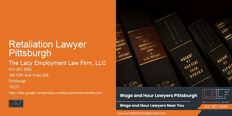 Retaliation Lawyer Pittsburgh workplace accommodation legal advice
