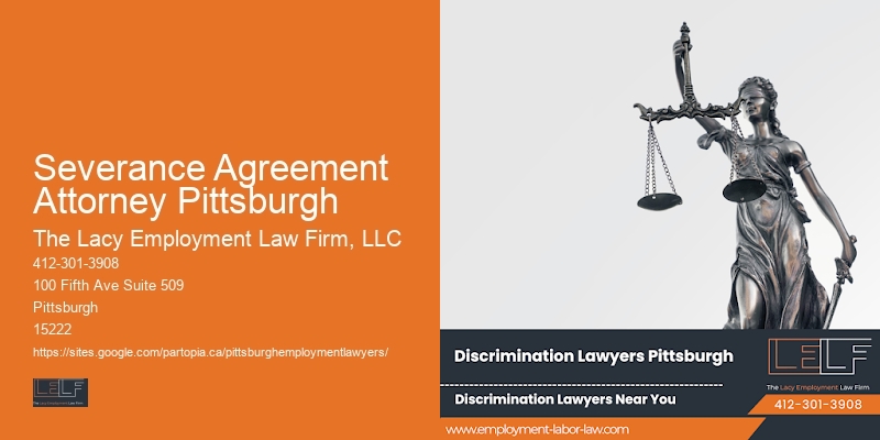 Employment Law Specialist in Severance Agreement Attorney Pittsburgh