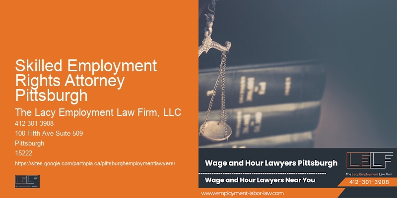 Employee Law Firm Skilled Employment Rights Attorney Pittsburgh