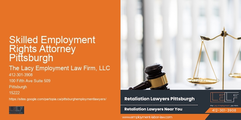 Skilled Employment Rights Attorney Pittsburgh Lawyer for Wrongful Termination Claims