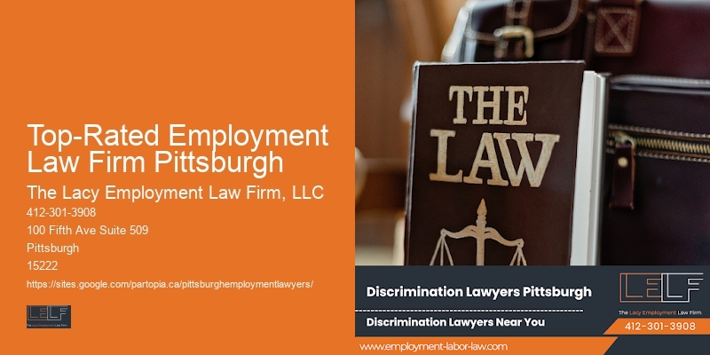 Top-Rated Employment Law Firm Pittsburgh employment dispute resolution