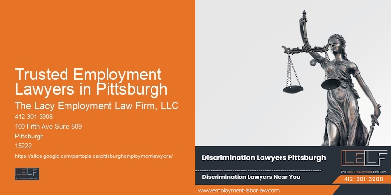 Employee rights attorney Trusted Employment Lawyers in Pittsburgh PA