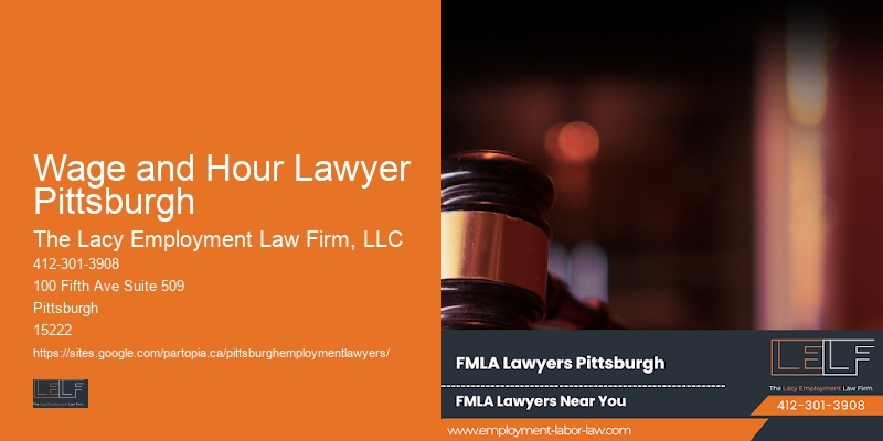 Wage and Hour Lawyer Pittsburgh Lawyer for Employee Benefits Issues