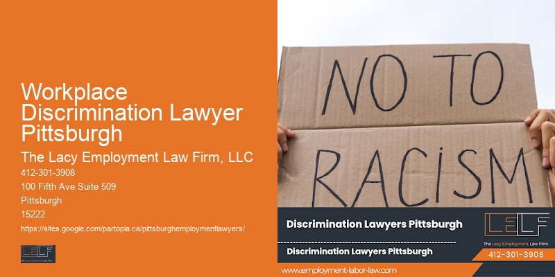 Disability Discrimination Legal Services in Workplace Discrimination Lawyer Pittsburgh