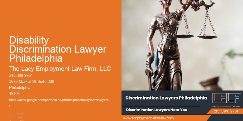Disability Discrimination Lawyer Philadelphia