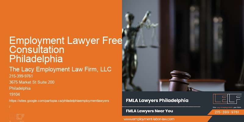 Employment Lawyer Free Consultation Philadelphia